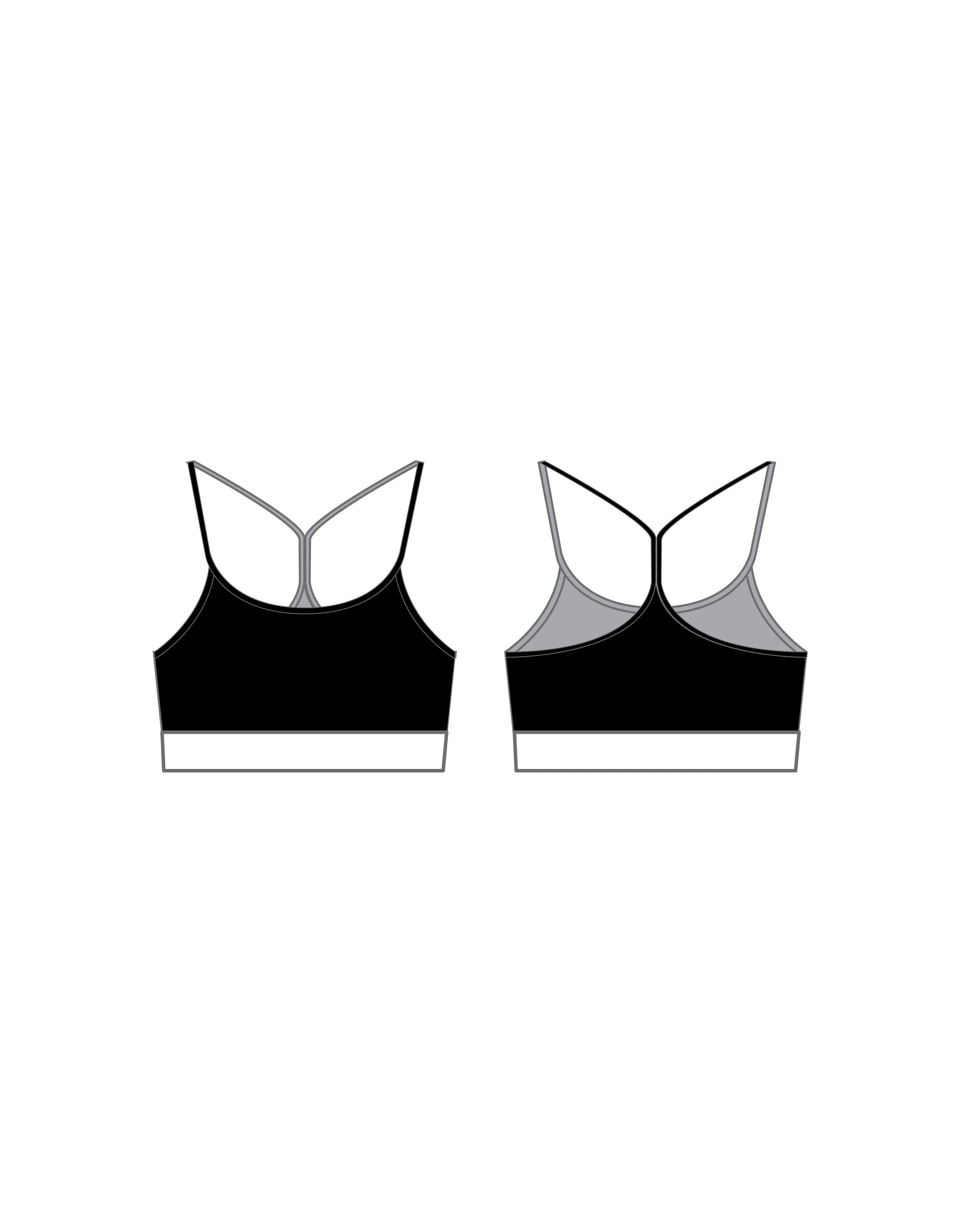 Crossover Popcolour Racer Strap Crop