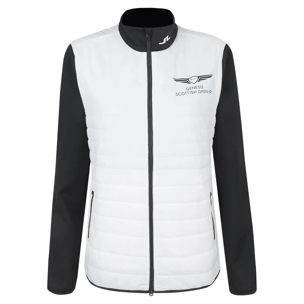 Genesis Scottish Open J.Lindeberg Women's White Hybrid Jacket