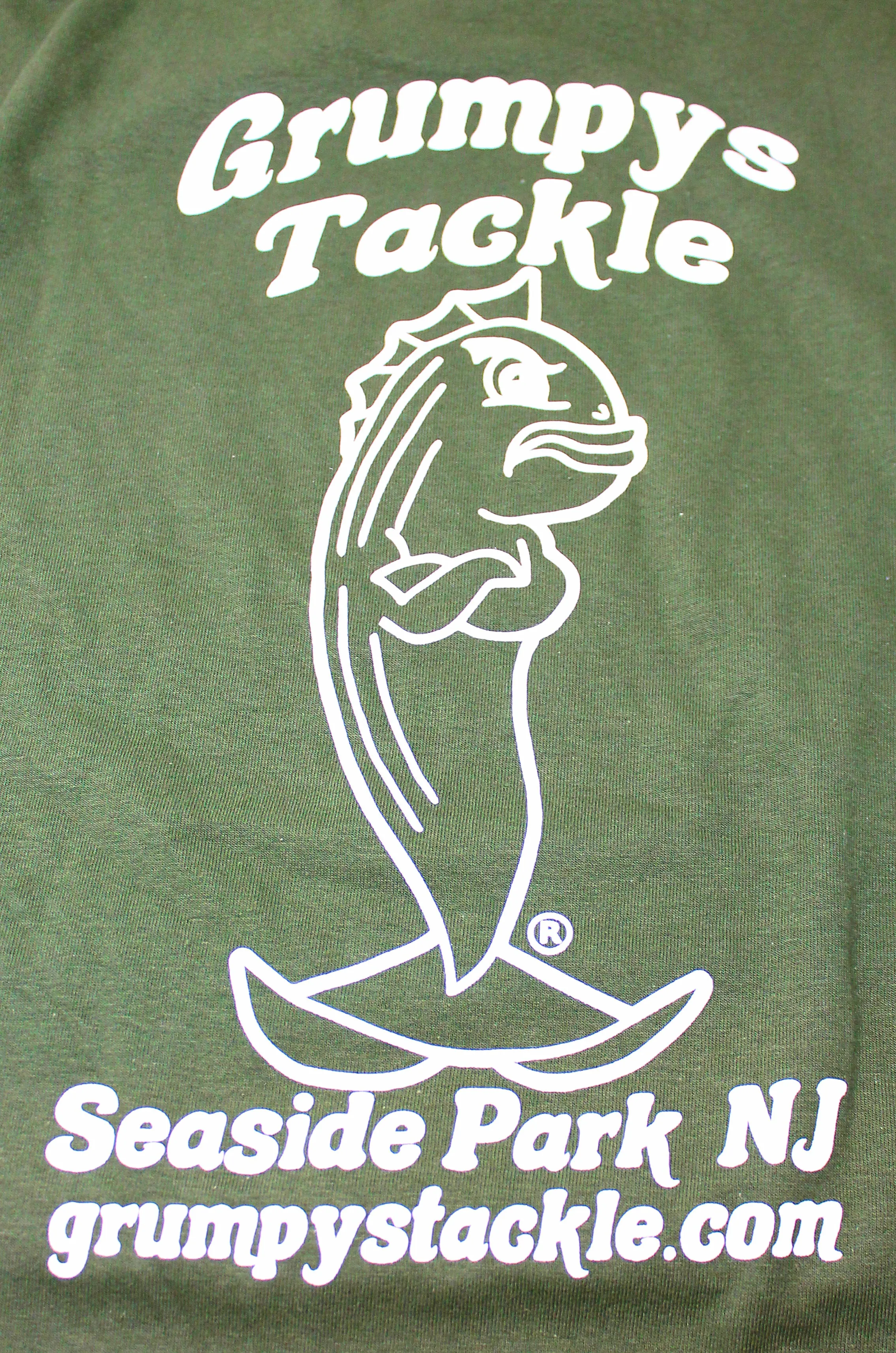 Grumpys Tackle Printed Logo Short Sleeve T-Shirt