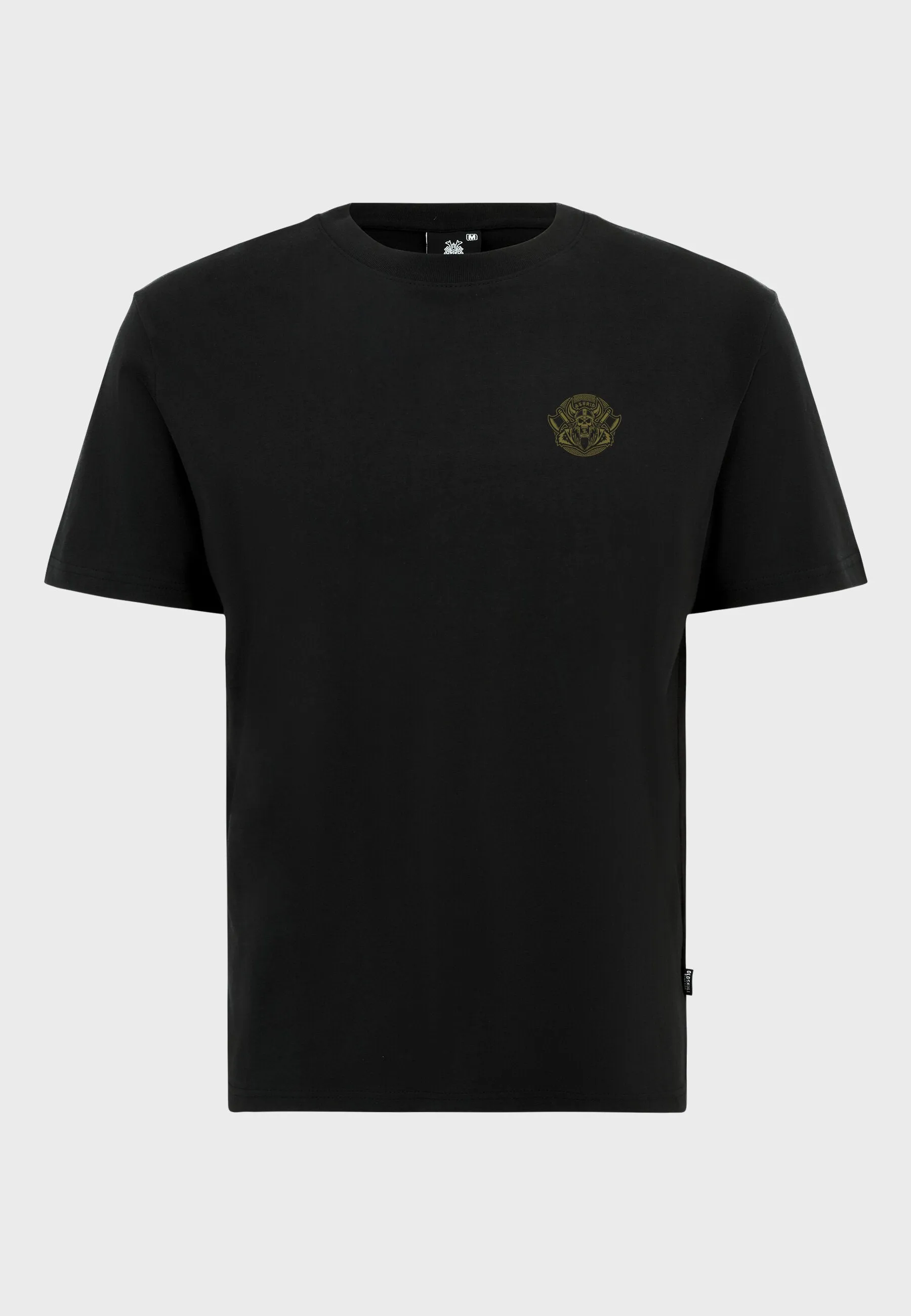 Norse Face Backprint T-Shirt Black