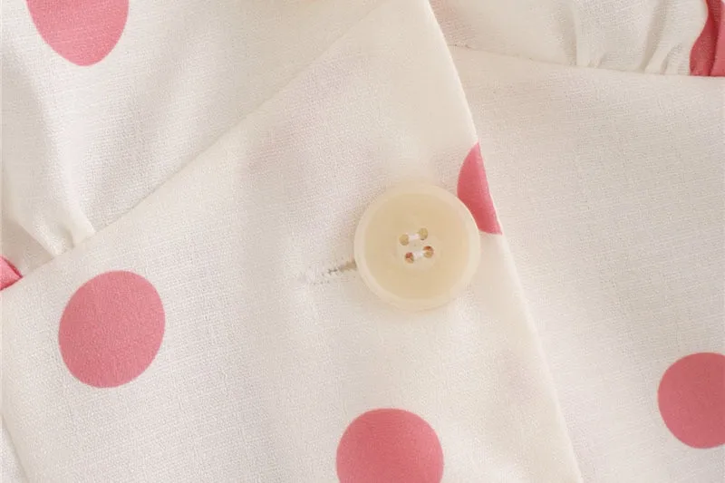 POLKA DOT BLOUSE
