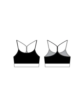 Sketchy Popcolour Racer Strap Crop