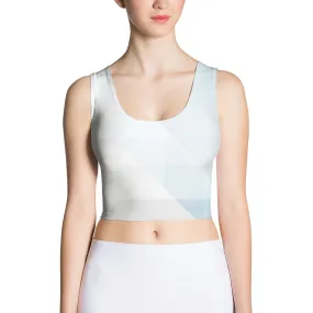 Sky-Blue Summer Crop Top