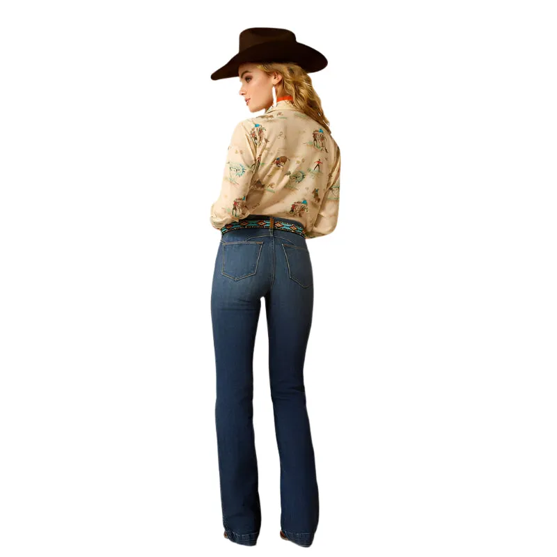 Women's Ariat High Rise Fiorella Slim Trouser Jeans 10051885