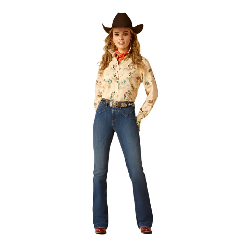 Women's Ariat High Rise Fiorella Slim Trouser Jeans 10051885