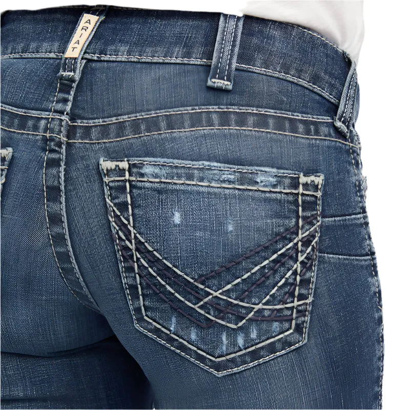 Women's Ariat R.E.A.L. Mid Rise Raquel Boot Cut Jean 10041061
