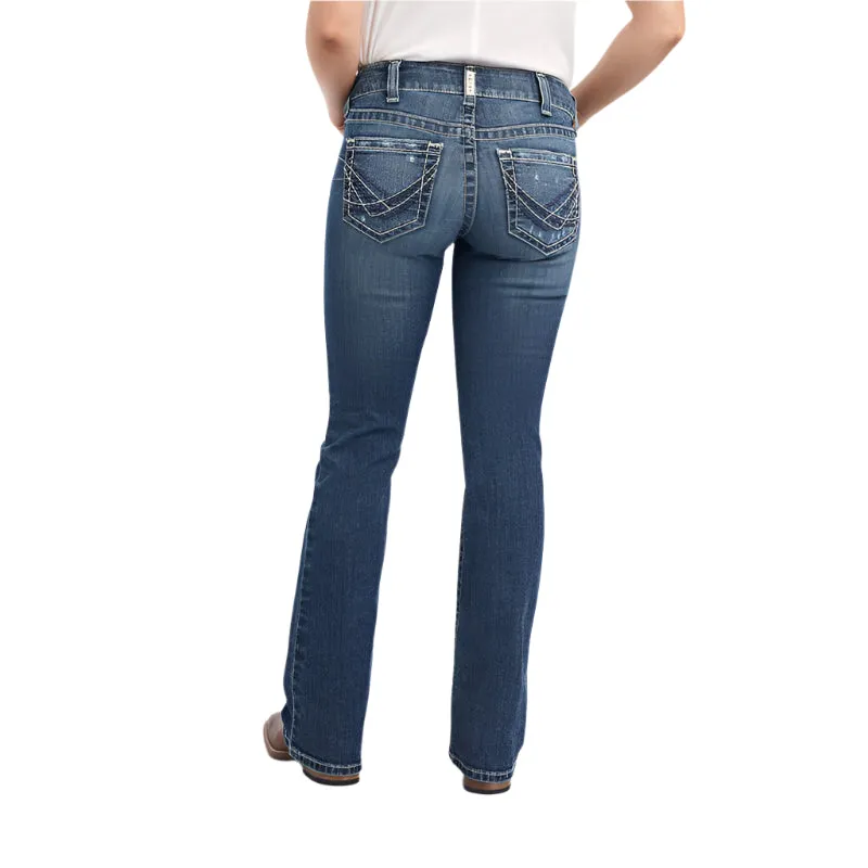 Women's Ariat R.E.A.L. Mid Rise Raquel Boot Cut Jean 10041061