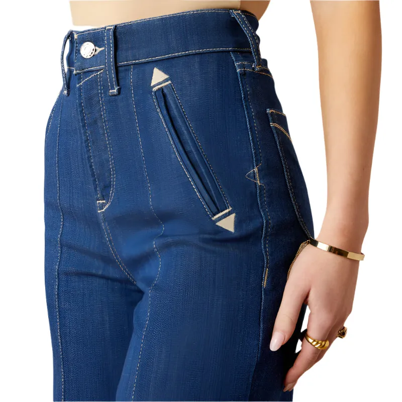 Women's Ariat Ultra High Rise Bria Wide Leg Jeans 10053539