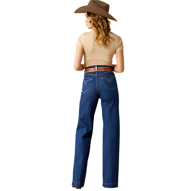 Women's Ariat Ultra High Rise Bria Wide Leg Jeans 10053539