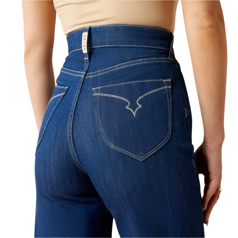 Women's Ariat Ultra High Rise Bria Wide Leg Jeans 10053539