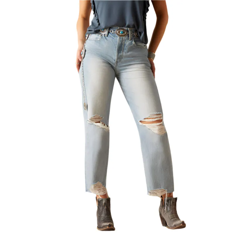 Women's Ariat Ultra High Rise Tomboy Straight Jean 10045187