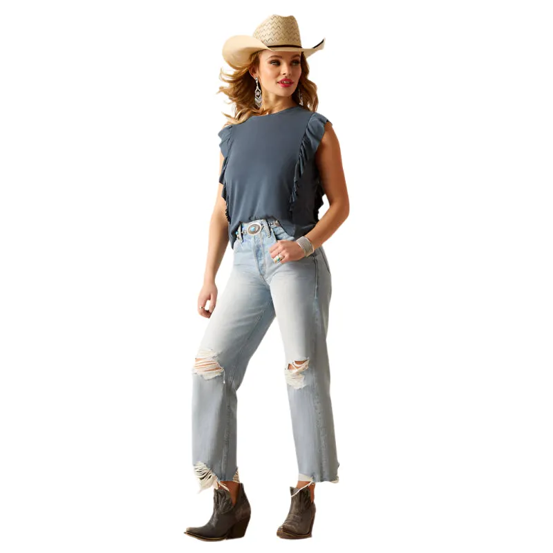 Women's Ariat Ultra High Rise Tomboy Straight Jean 10045187